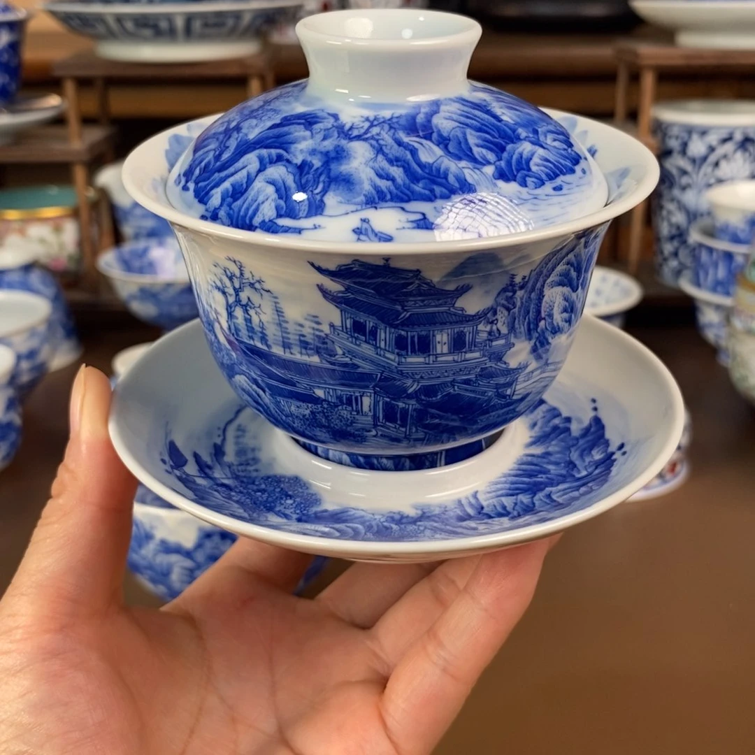 杯景德镇陶瓷手工手绘