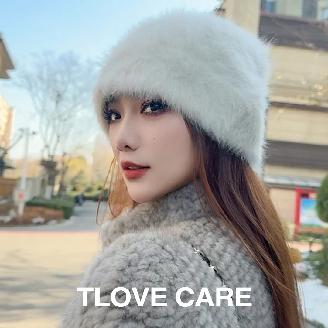 9932极简风冬季休闲风包头帽绒帽秋冬帽子百搭女士帽子