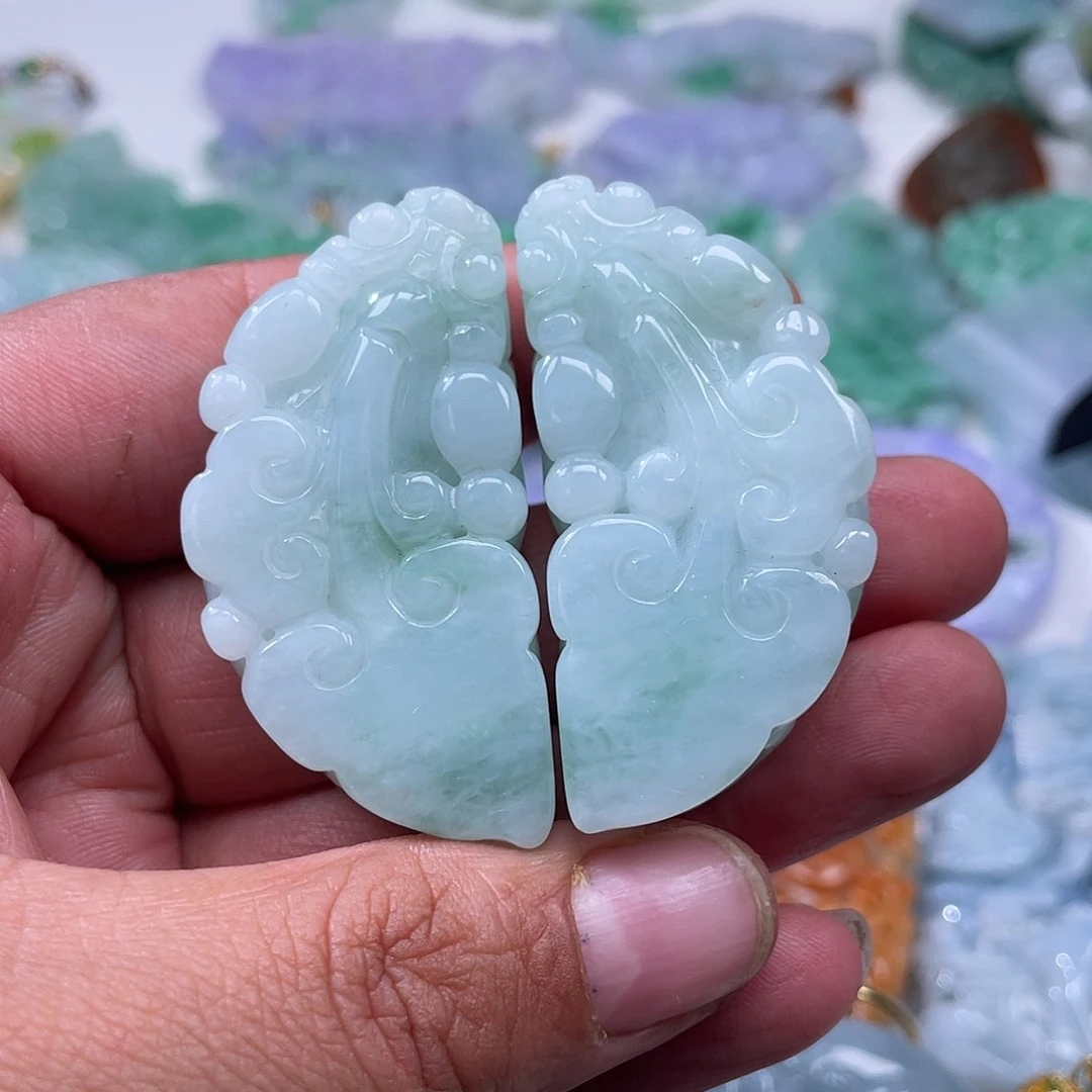 颈饰未镶嵌翡翠翡玉缘翡翠