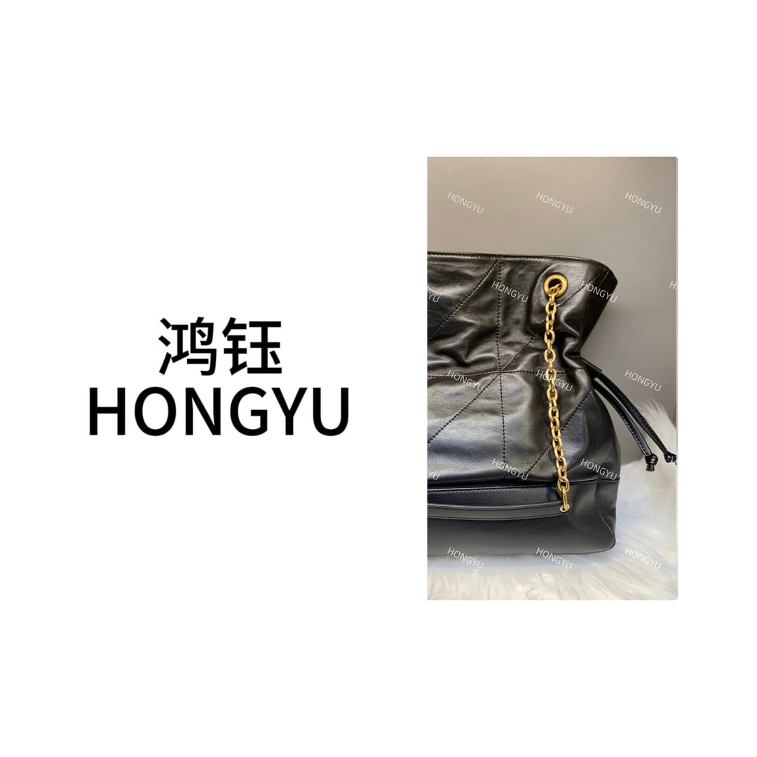HONGYU  杨树 jamie4.3大号羊皮托特包腋下