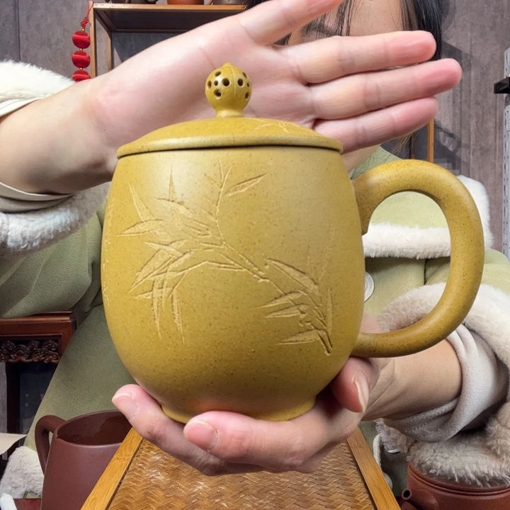 茶杯紫砂原矿紫砂杯