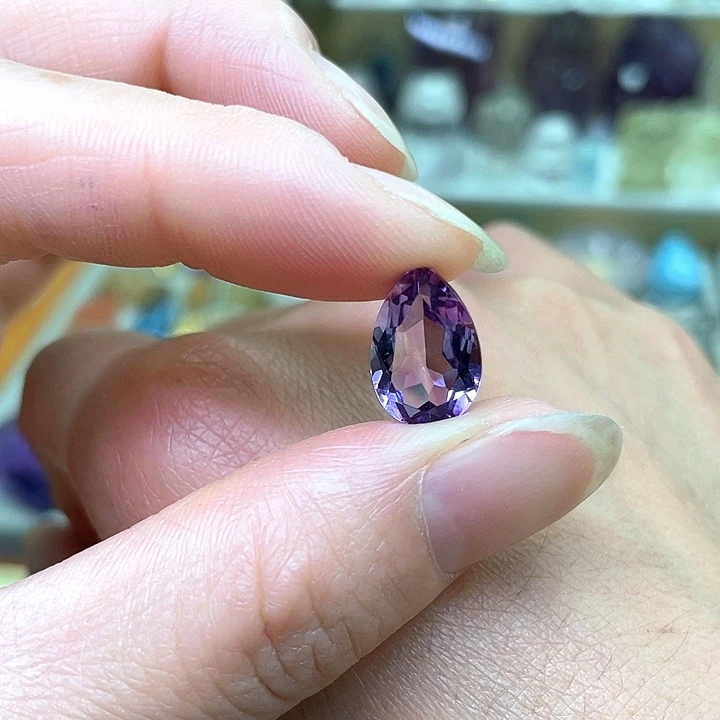 紫晶珠宝半成品未镶嵌3139