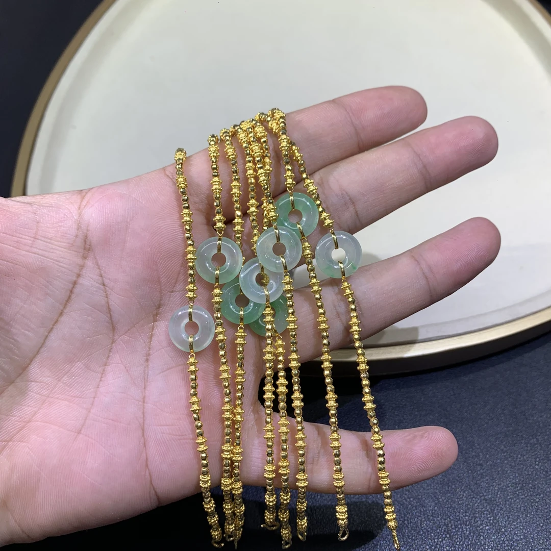 【琪琪臻选】翡翠手链-多样性发其一-SY04|CXQ3