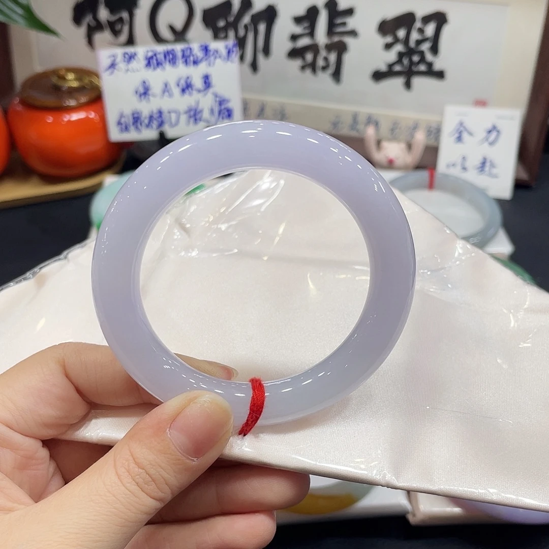 翡翠未镶嵌手镯天然缅甸A货翡翠手镯20