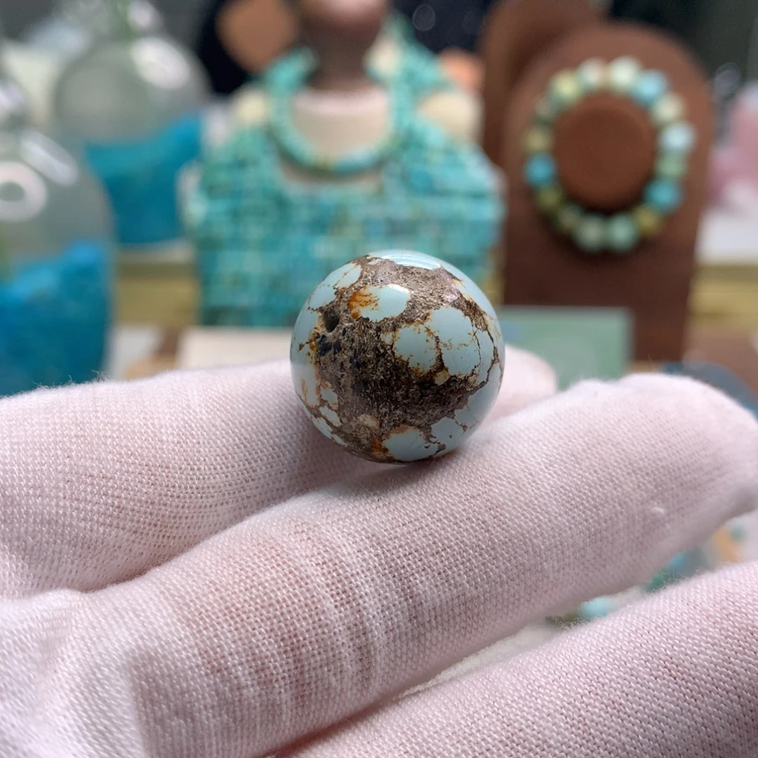 绿松石未镶嵌饰品