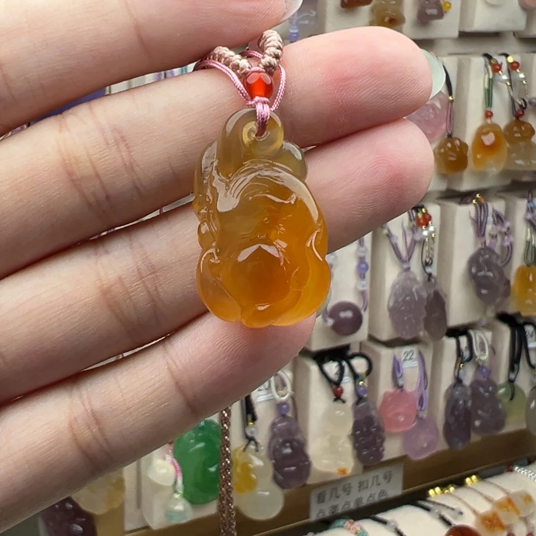 玛瑙/玉髓未镶嵌颈饰
