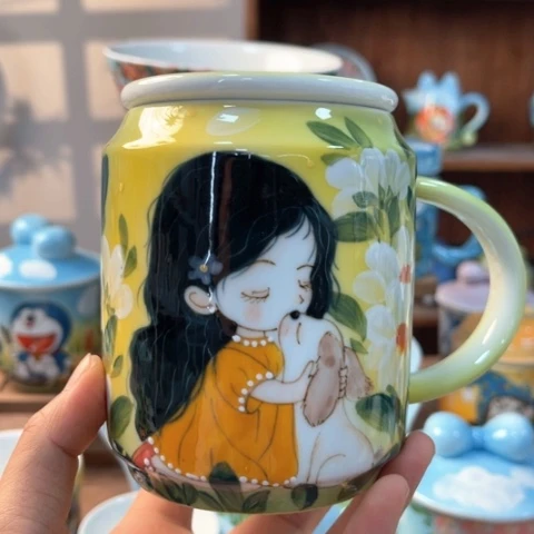 炉景德镇釉下手绘陶瓷