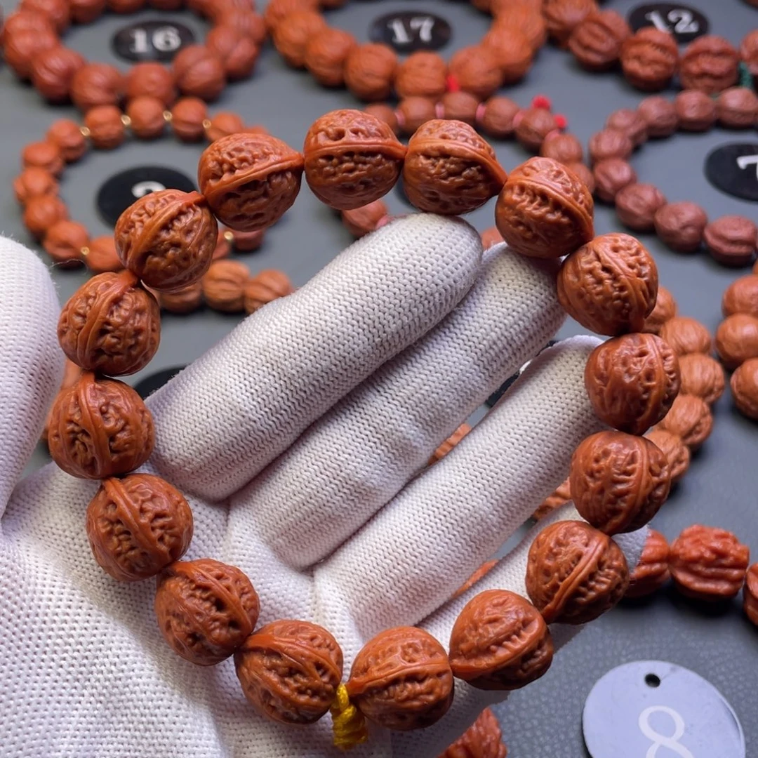 手串文玩核桃珊瑚纹秋子手持