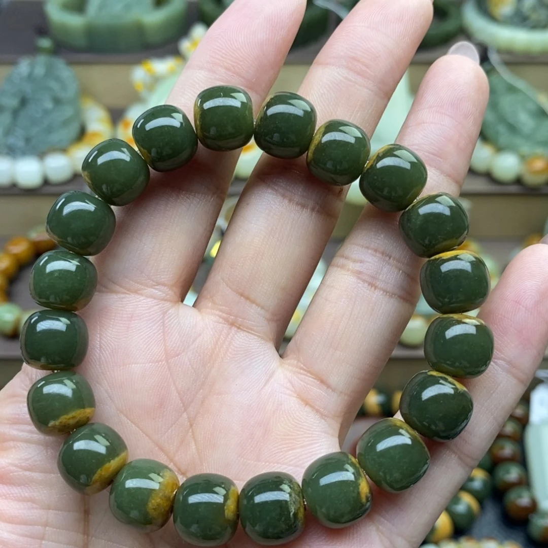 手串未镶嵌透闪石质玉