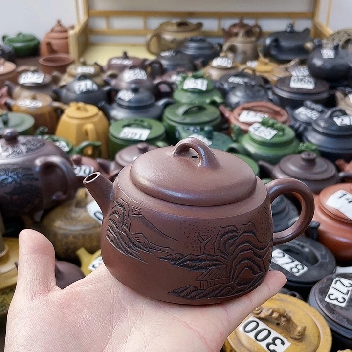 茶壶紫砂紫砂微瑕