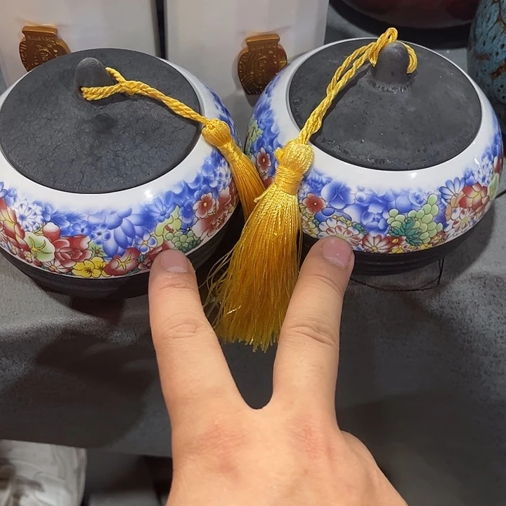 罐润鹏陶瓷精选高端陶瓷茶叶罐