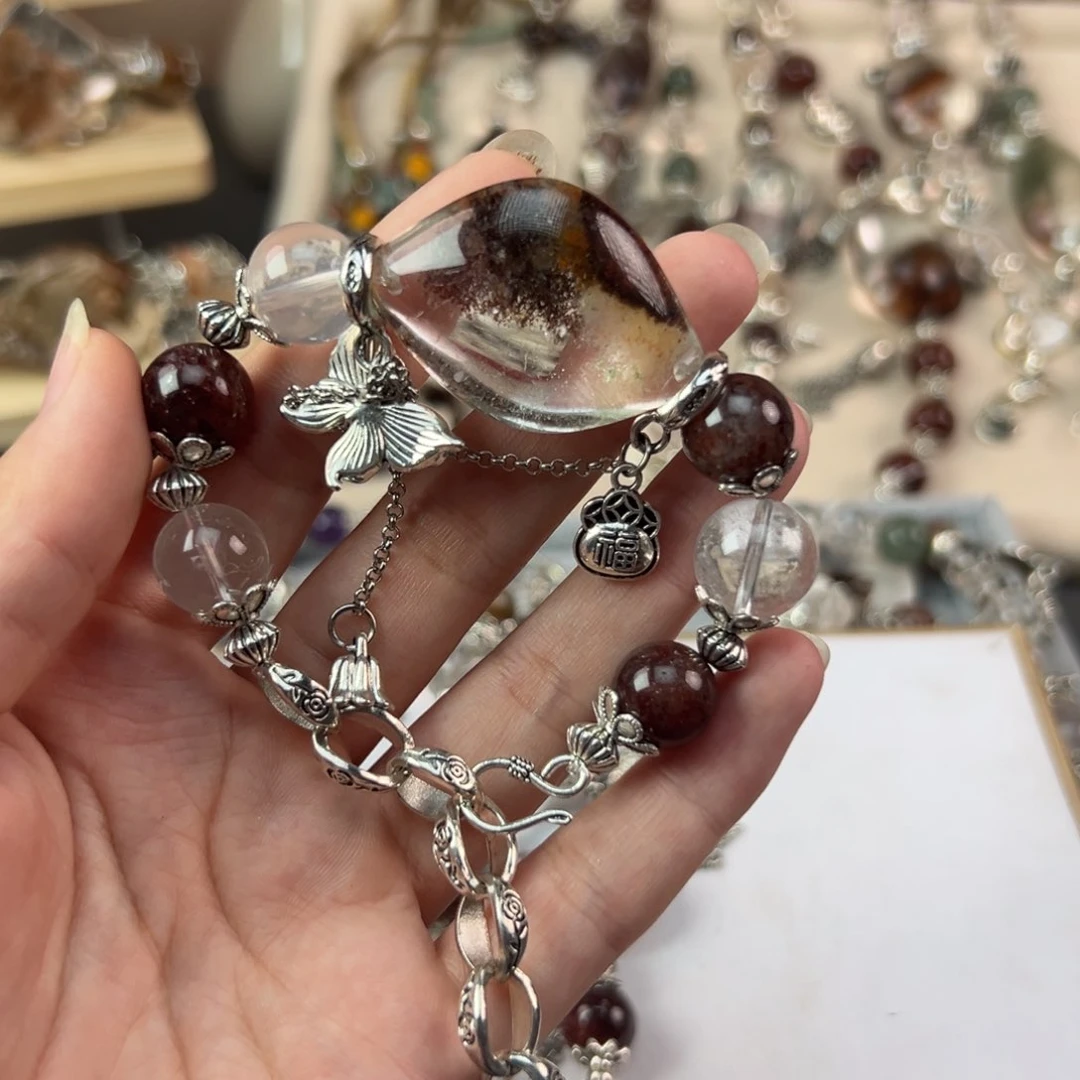 水晶手链合金T****?手串