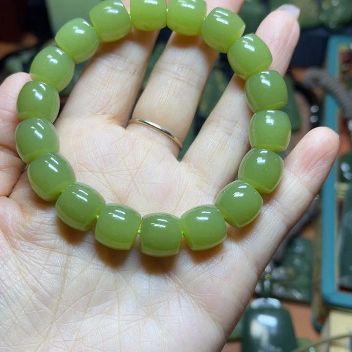 手链未镶嵌透闪石质玉水****8