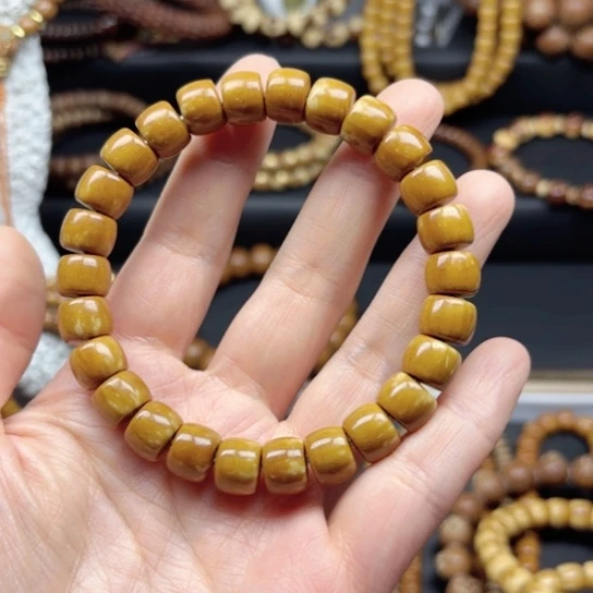 【闪购商品】菩提紫金鼠花皮直切手串