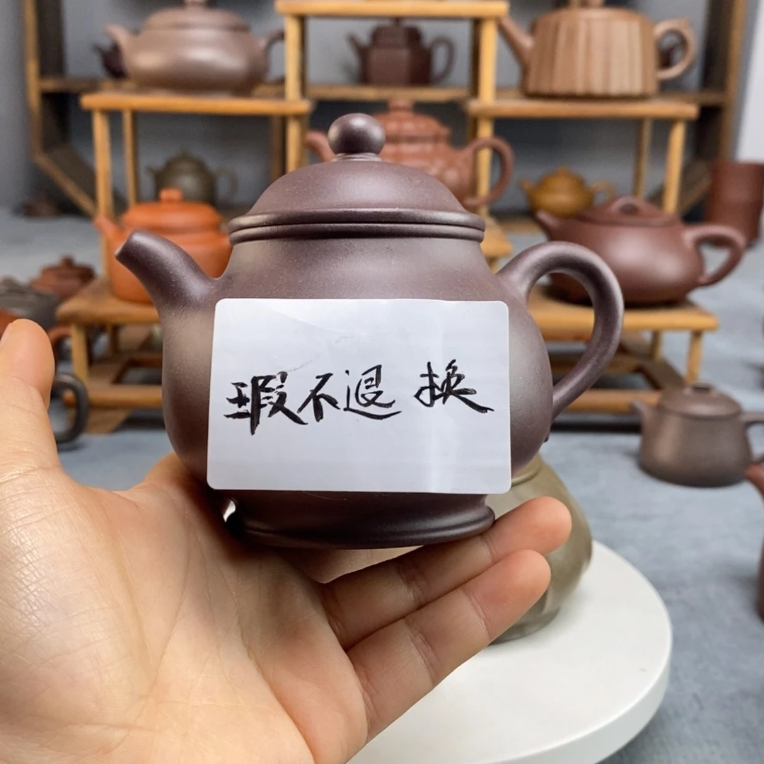 紫砂茶壶天青高潘