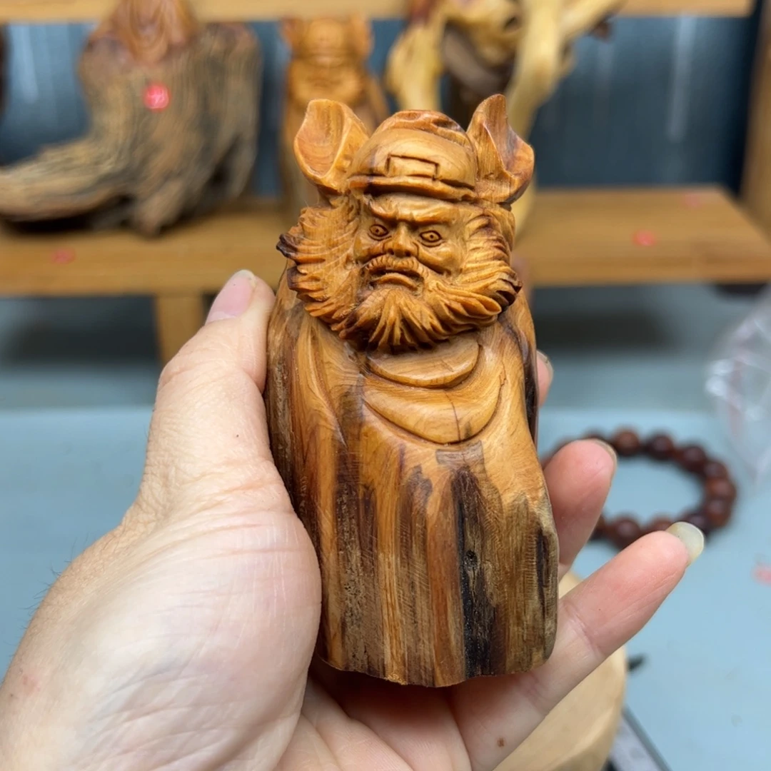 柏木崖柏木摆件手把件18