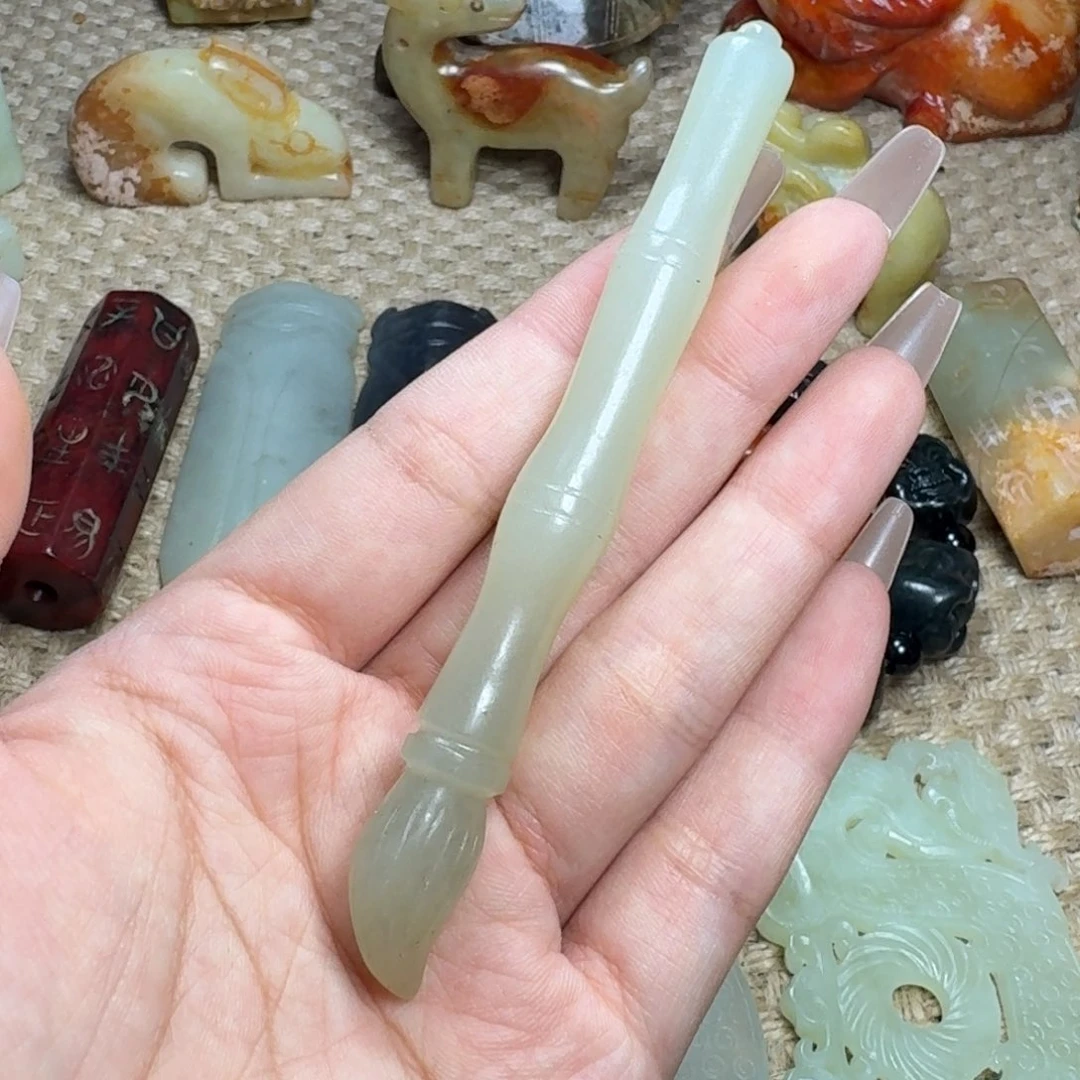 白玉菩提吊坠挂件