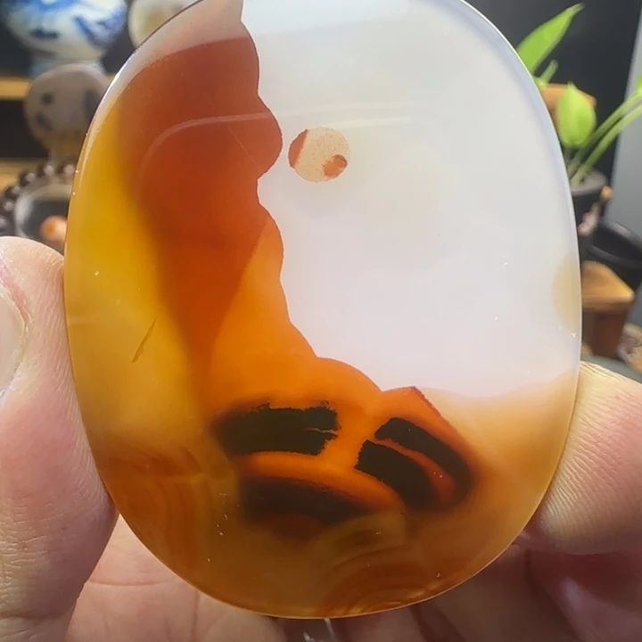 玛瑙/玉髓吊坠(不含链)未镶嵌