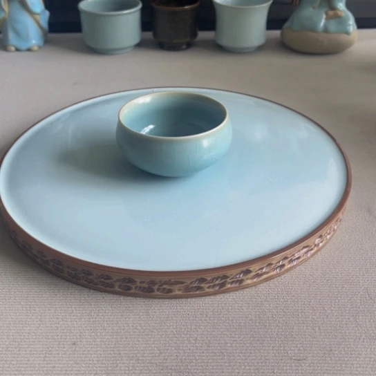 青焱汝瓷仿古婵定杯福利