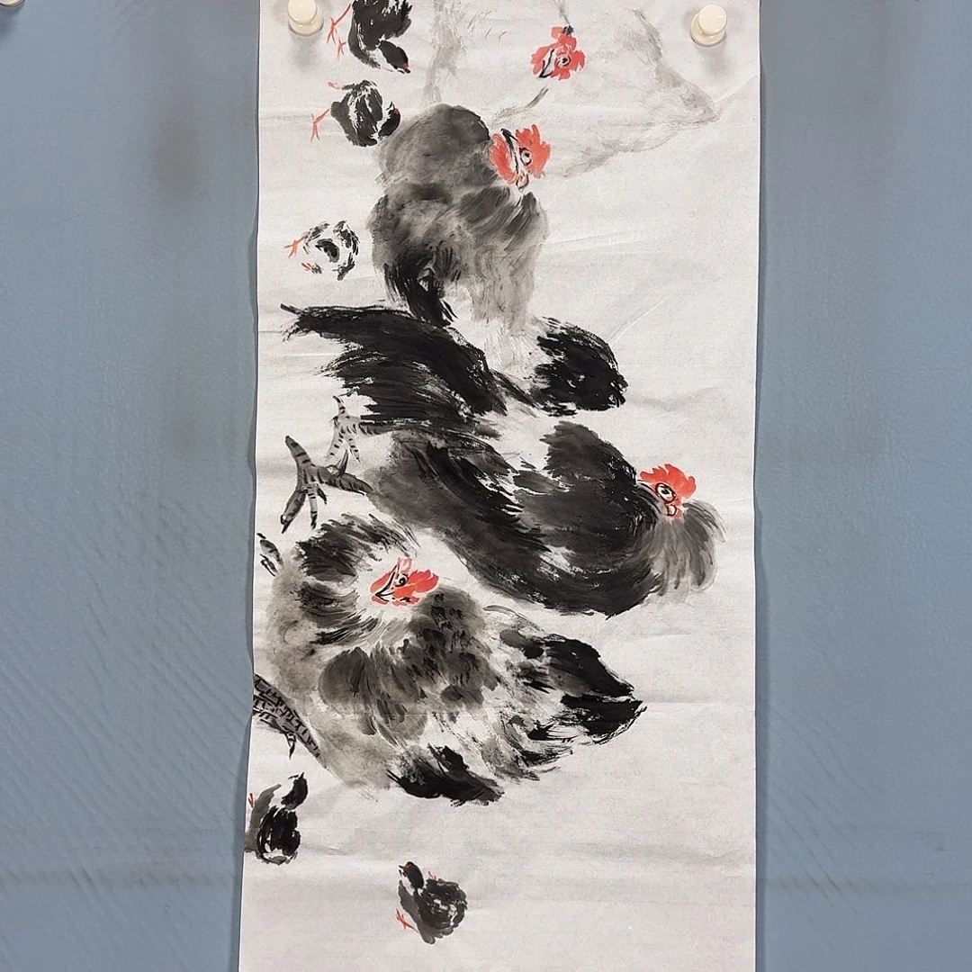 国画628 牡丹一如你的青花