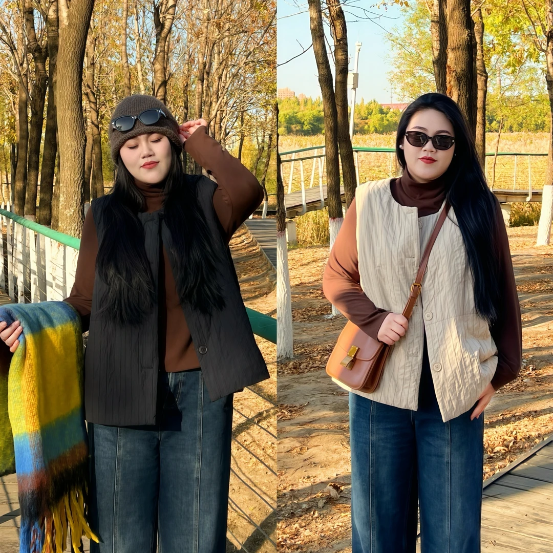 花契"雾巷读诗"大码女装秋冬显瘦200斤胖mm复古森系外套12597-F