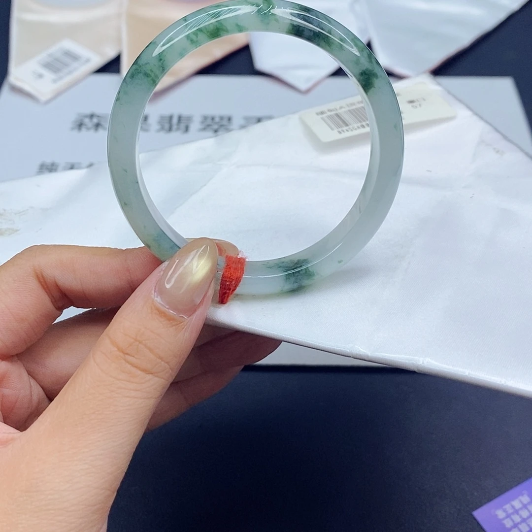 翡翠未镶嵌手镯百元手镯默认瑕疵