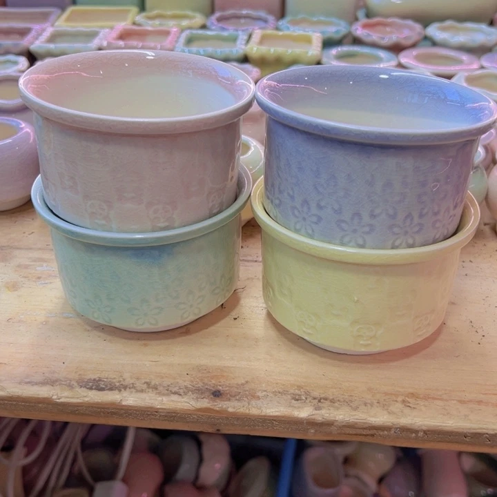 陶瓷花盆当场凑满12包邮