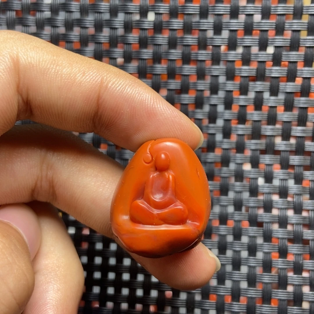 南红玛瑙未镶嵌吊坠(不含链)