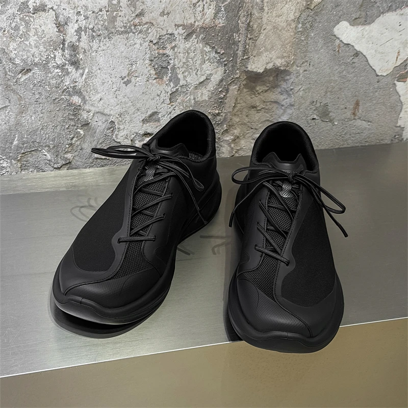 夏季登山鞋跑步新款户外舒适徒步小众男款软底轻便休闲鞋2025网面