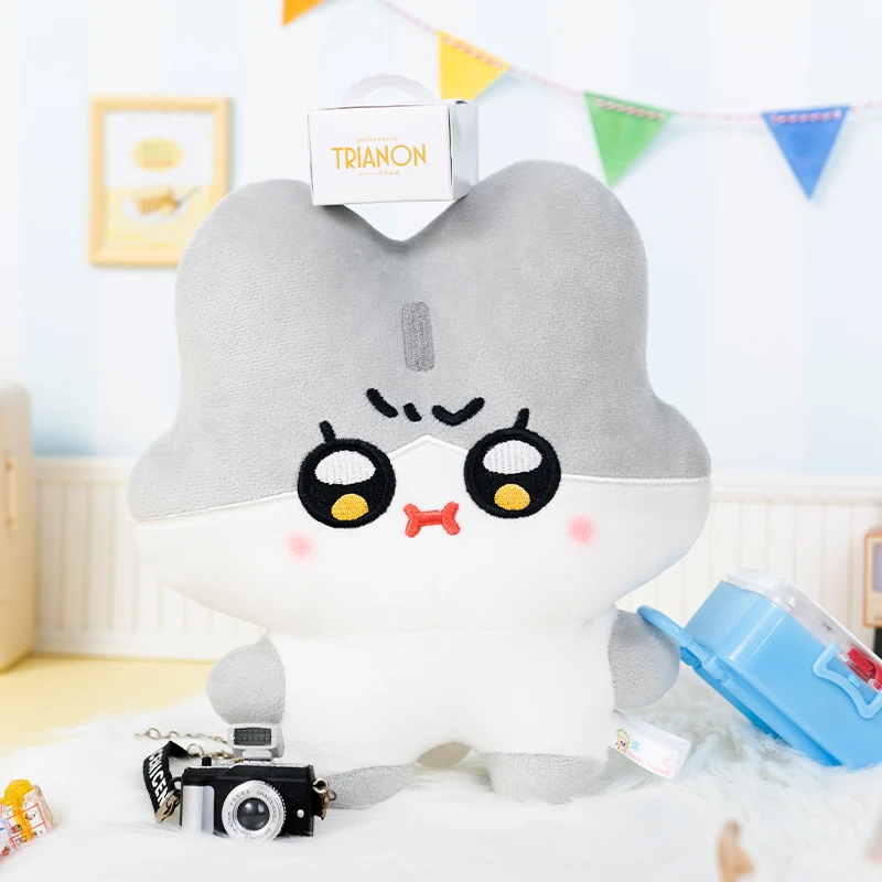 诺比小兔nobi原创毛绒公仔生气款表情玩偶可爱情侣生日礼物