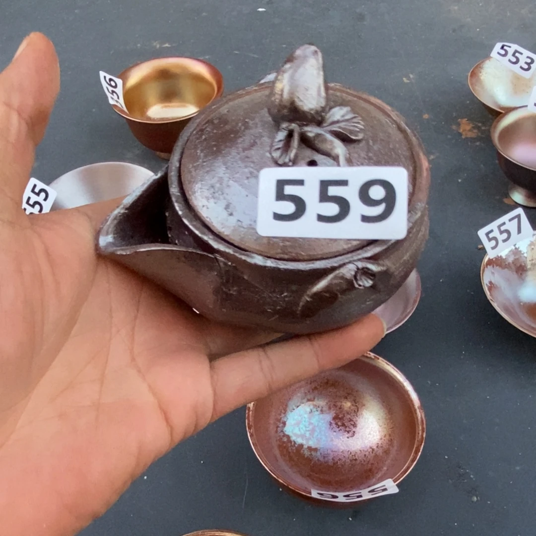 柴烧茶具陶瓷杯子