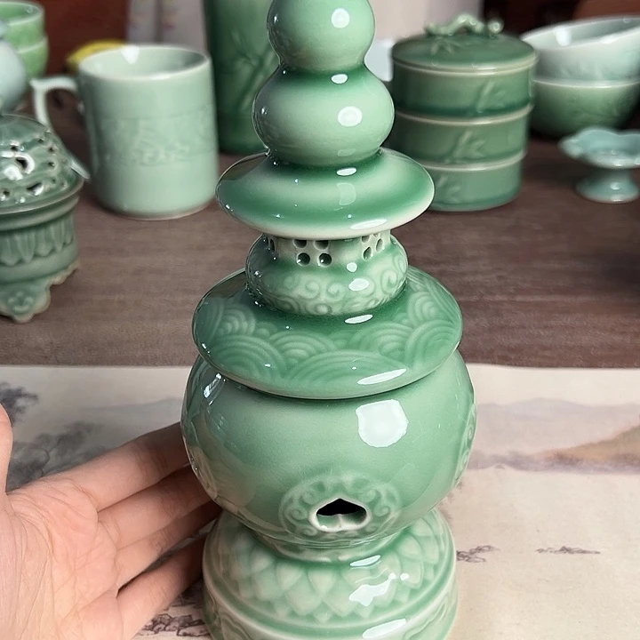 小米茶器龙泉青瓷