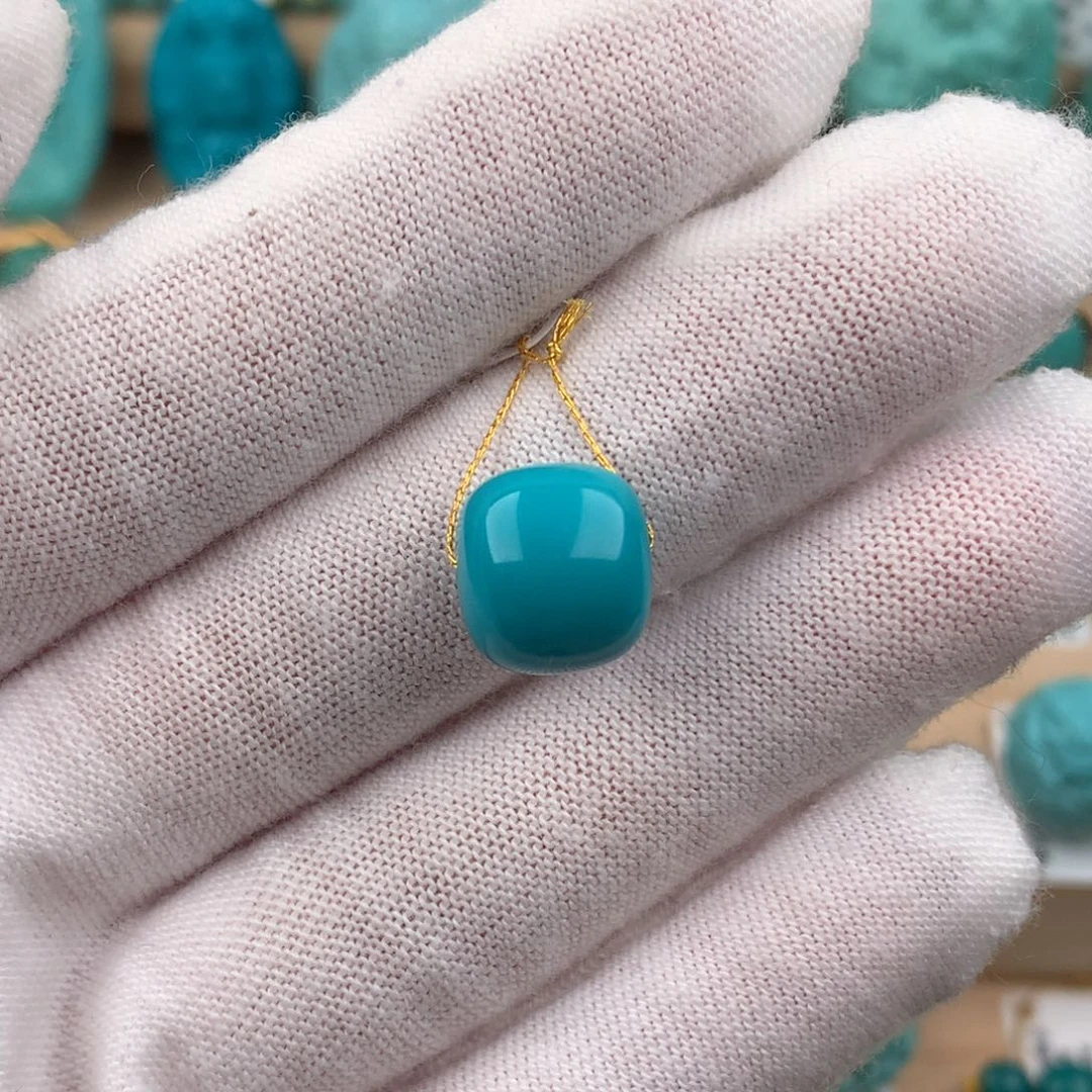 绿松石配饰未镶嵌卡11.7*10.7