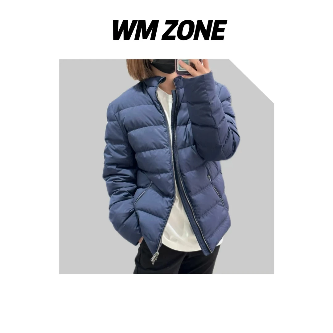 虎儿 3-2749 贴布绣立领休闲羽绒外套