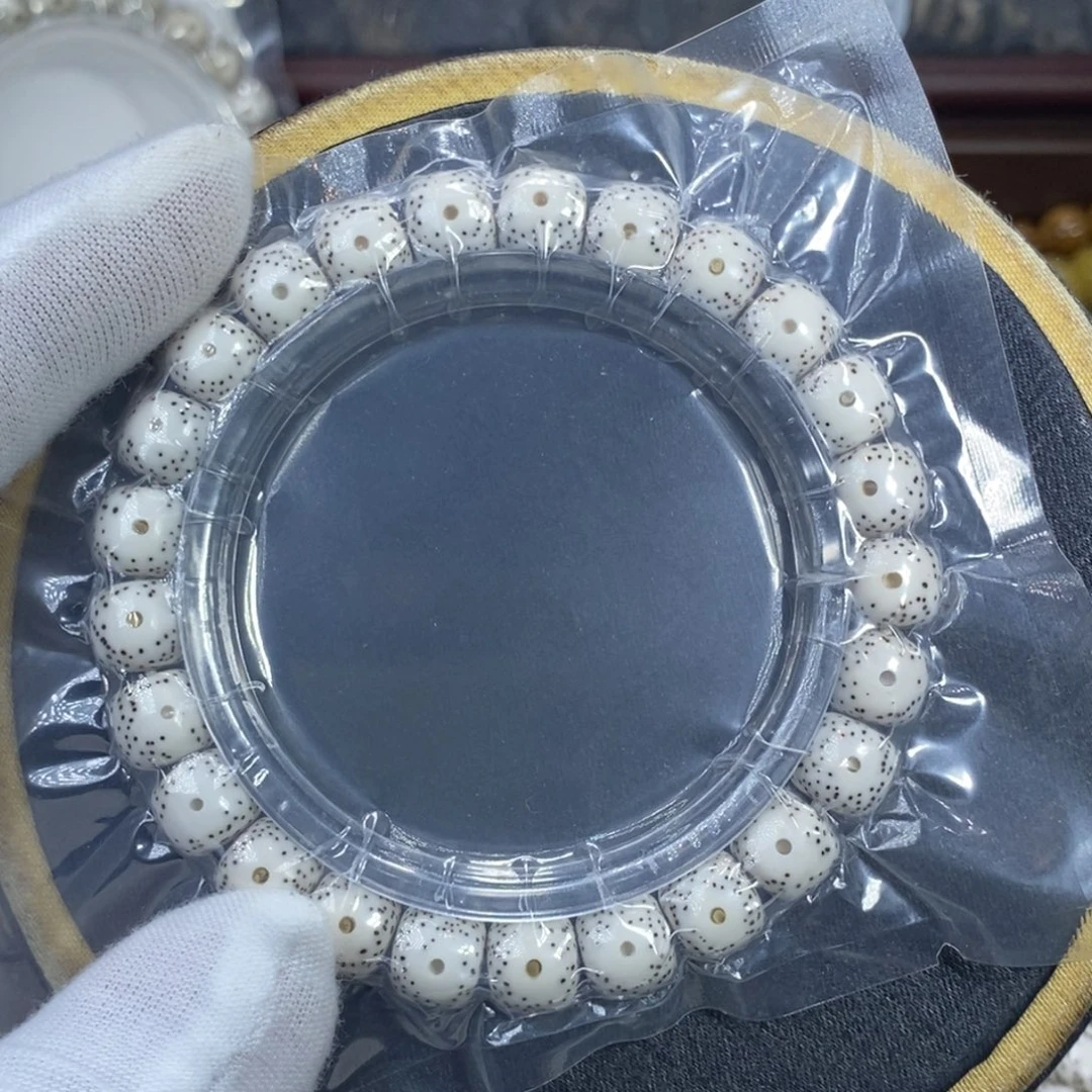 咔***咔手串星月菩提卡9.5双留白原白