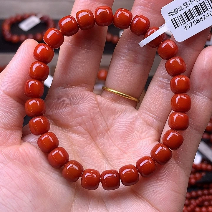 玛瑙/玉髓手串未镶嵌好***子