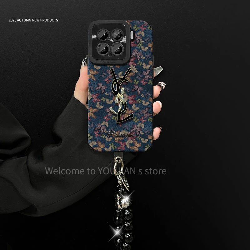 汇客凡品【小米15/15Pro】潮牌网红复古蝴蝶防摔手机壳女款