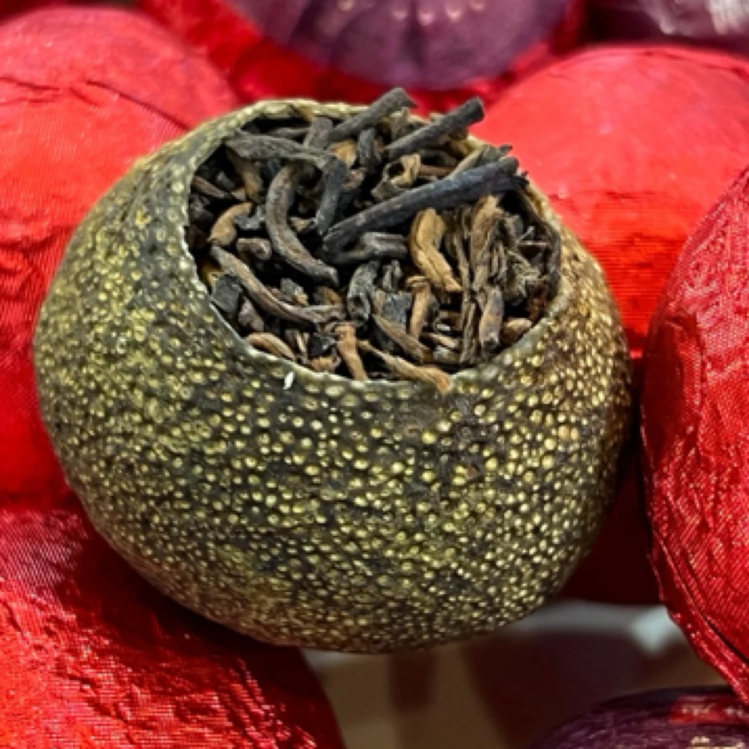 2022年天马小柑普茶  陈皮柑普茶普洱熟普