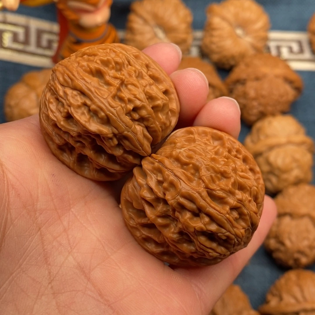 文玩核桃把件38正磨