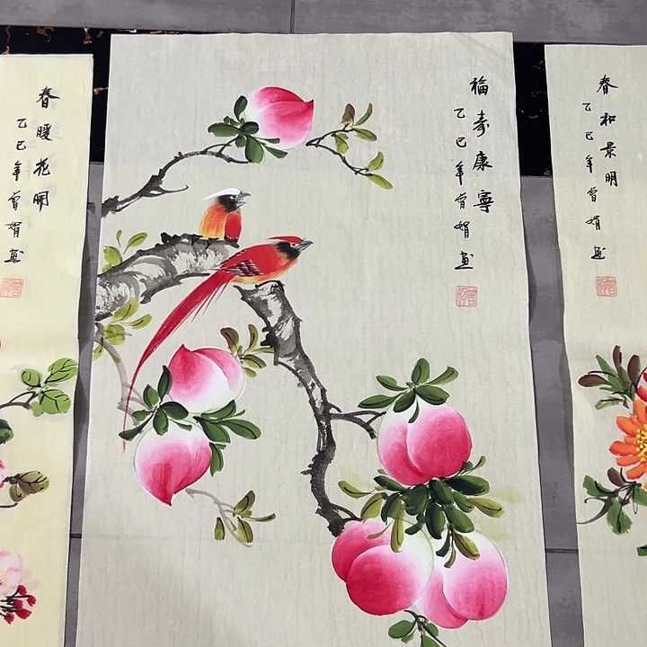 国画精品手绘作品