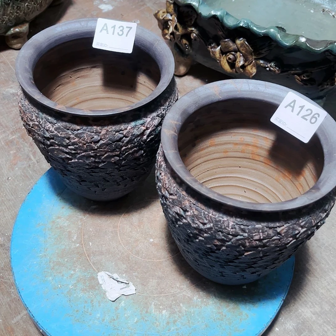 ?***?景德镇陶瓷花盆