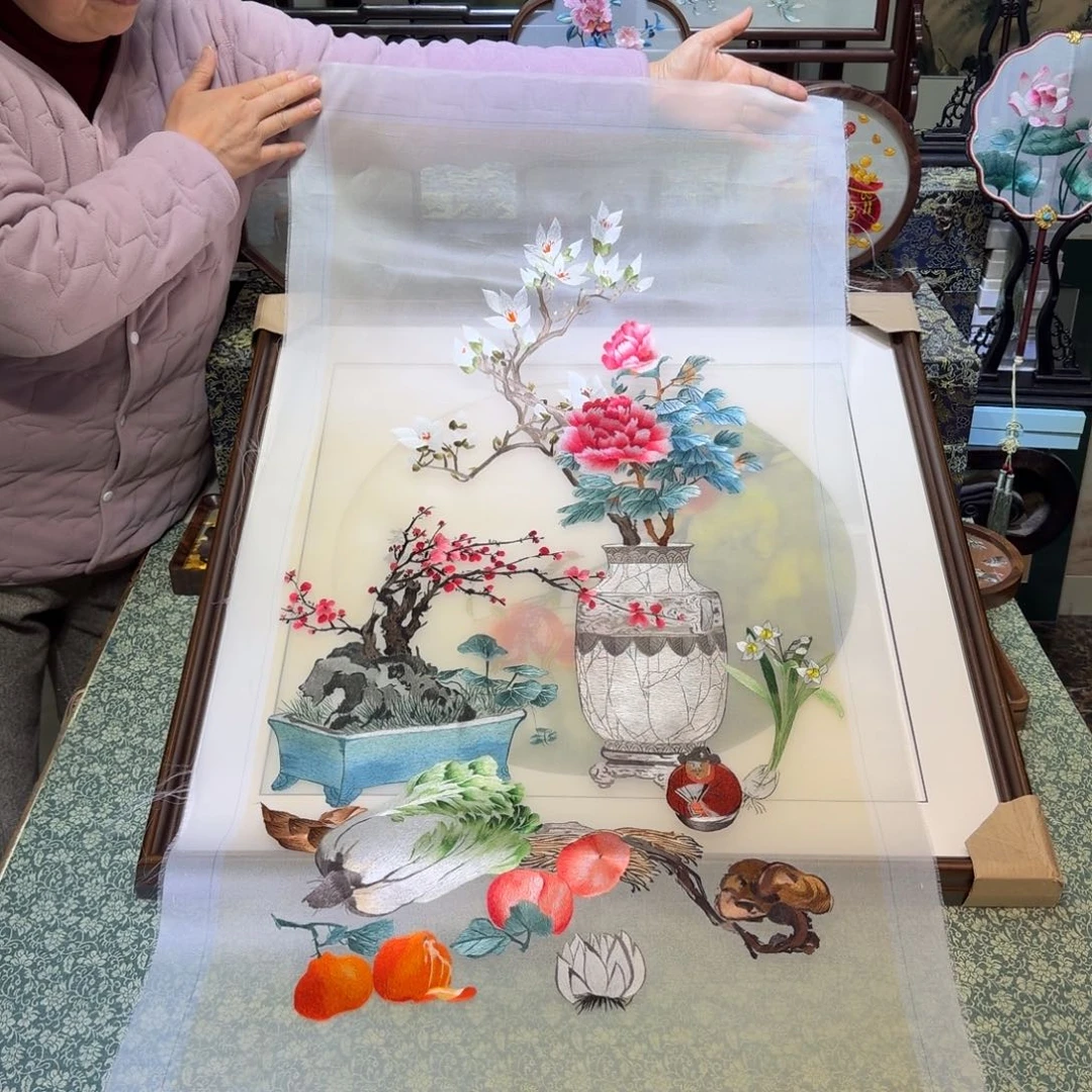 刺绣手工苏绣工艺