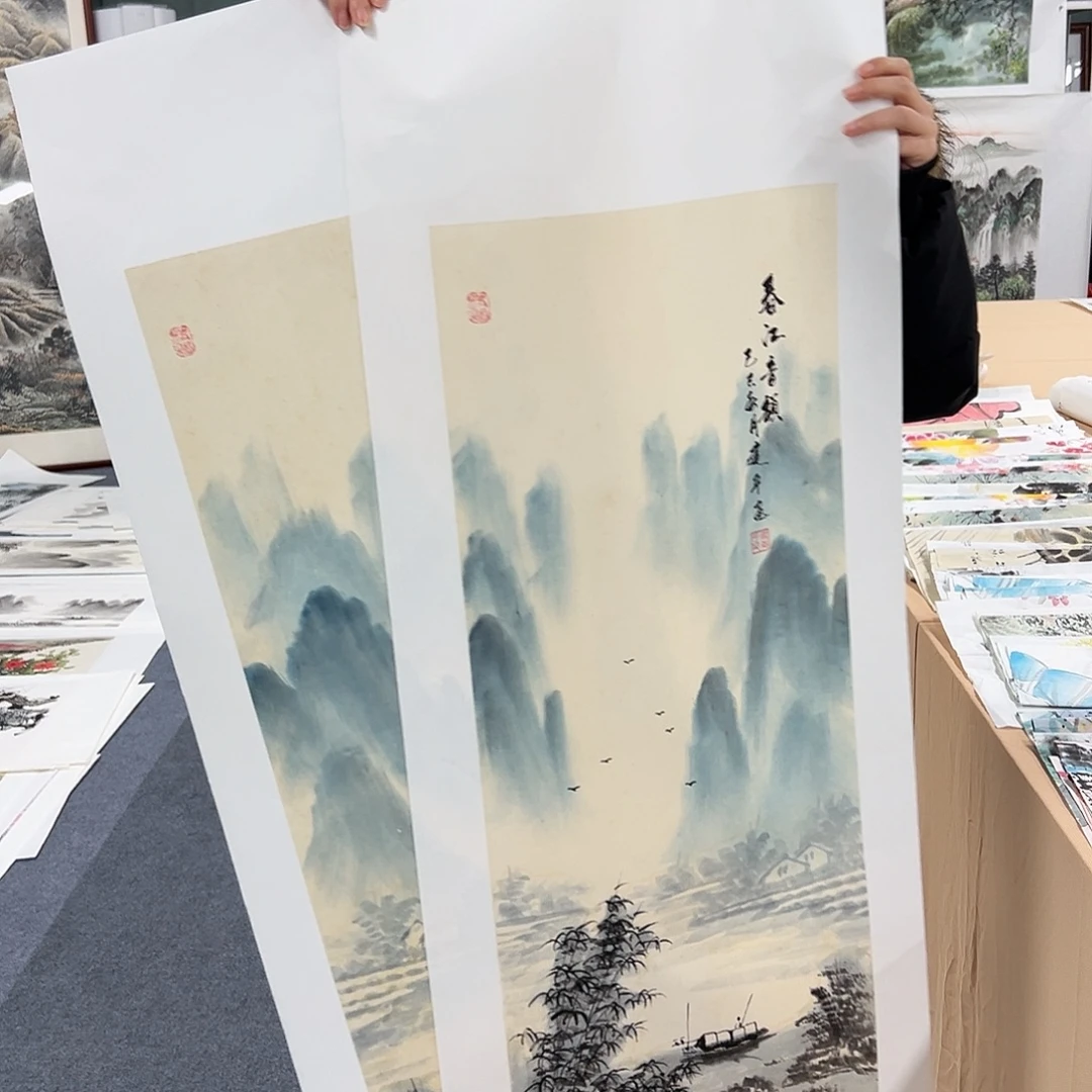 国画精品手绘作品