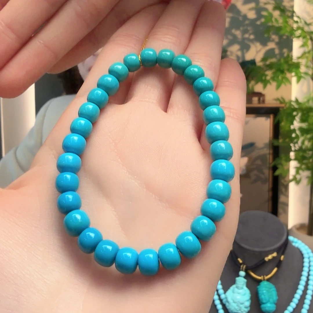 绿松石未镶嵌颈饰