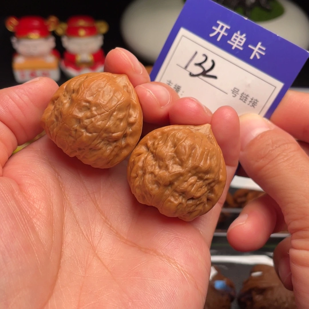 忘***草把件文玩核桃古蝉32尺132号