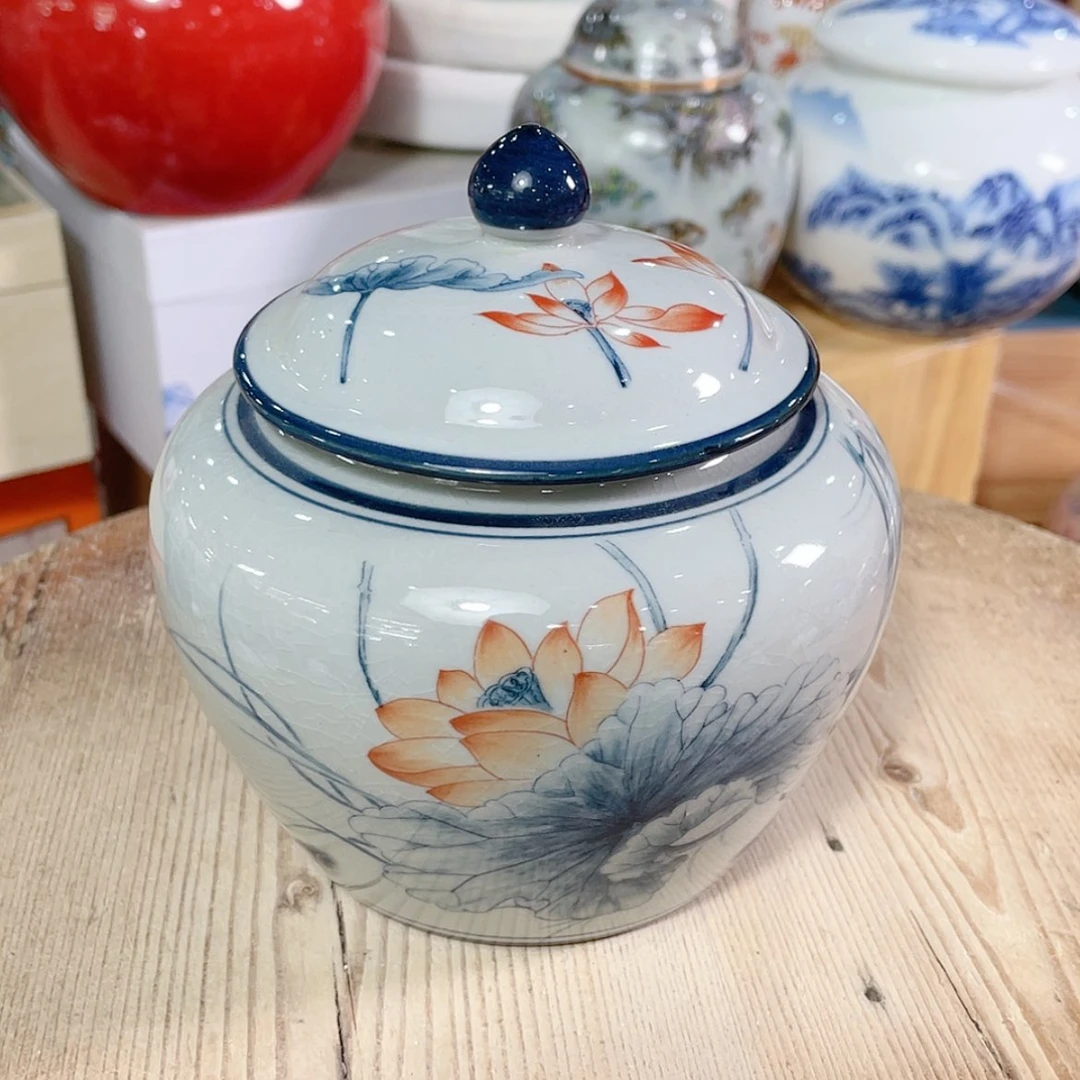 【闪购商品】罐陶瓷茶叶罐密封罐
