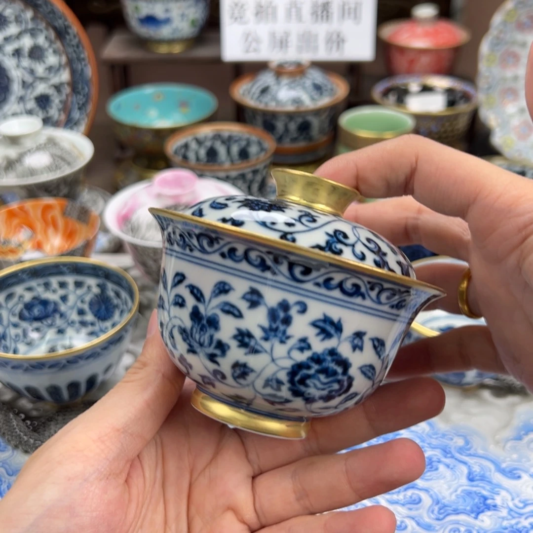 和***仓瓷片景德镇手工手绘陶瓷