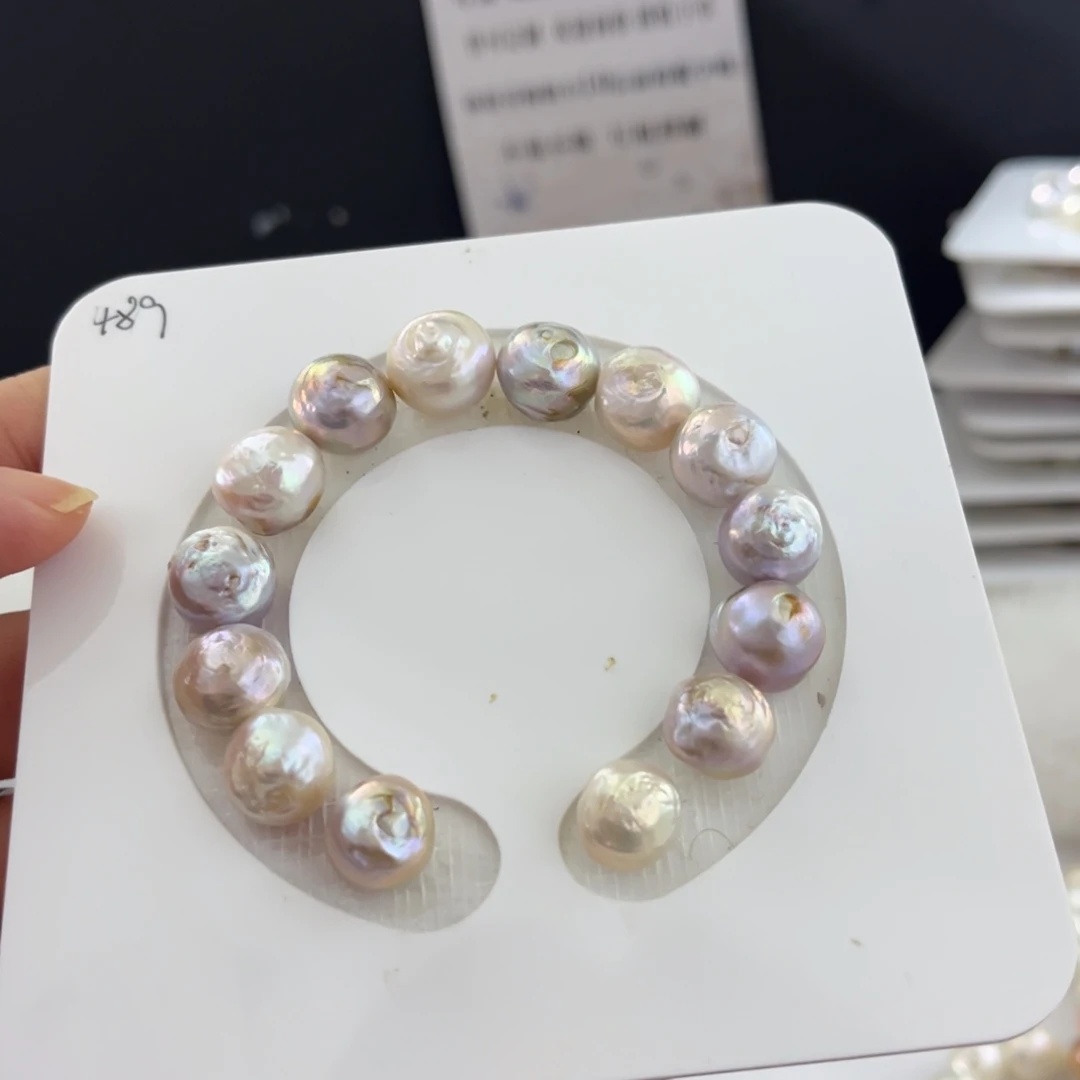 手绳淡水珍珠银S925镶嵌