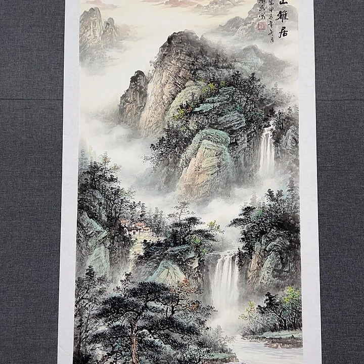国画书画作品多次