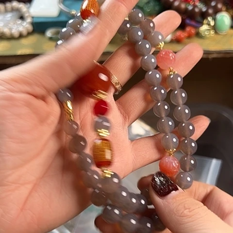 滴血莲花菩提吊坠